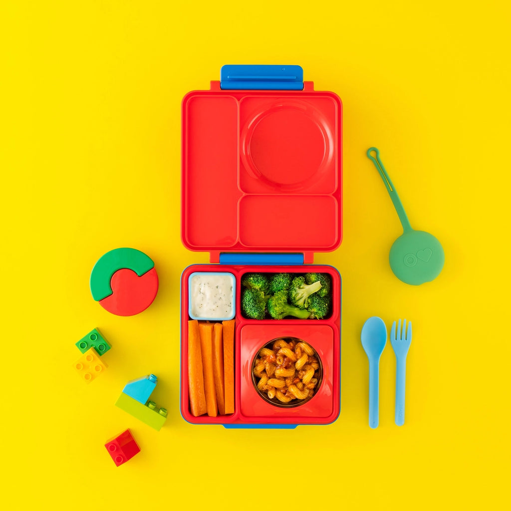OmieBox B9000 Bento Lunch Box for Kids - Blue Sky for sale online