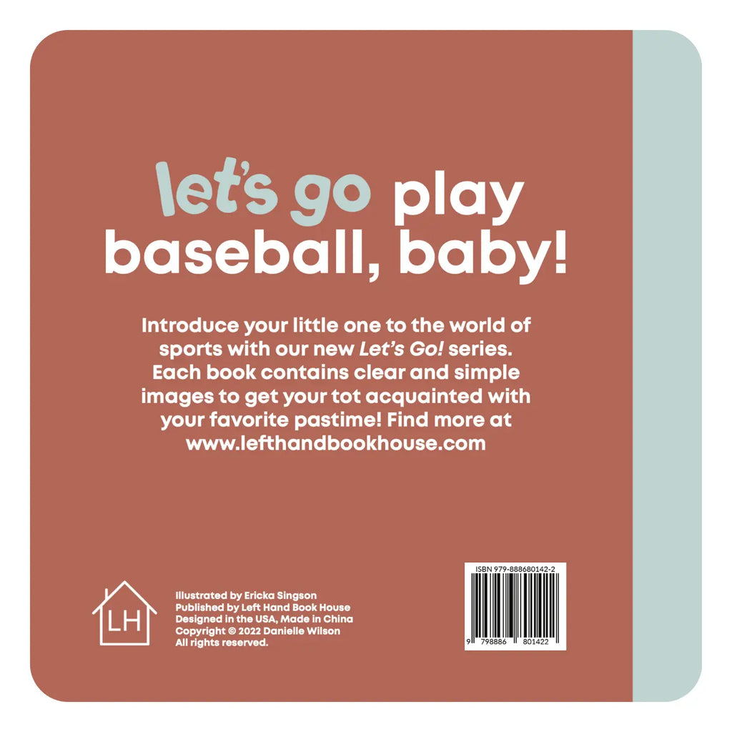 Baseball Baby Board Book by Danielle Wilson