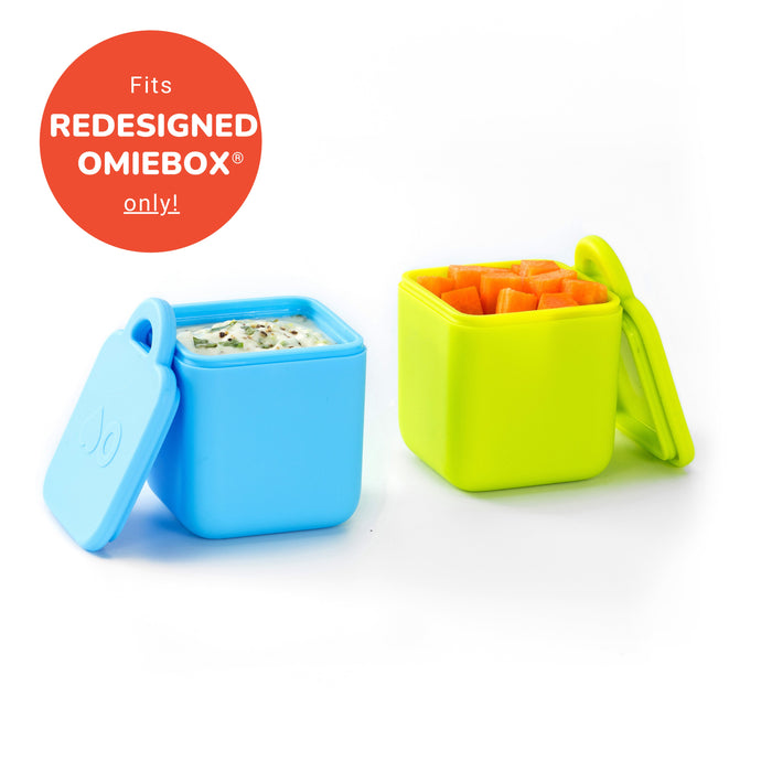  OmieBox Kids Utensils Set with Case - 2 Piece Plastic